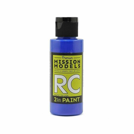 MISSION MODELS 2 oz Acrylic Lexan Body Paint - Irdescent Blue MIOMMRC-030